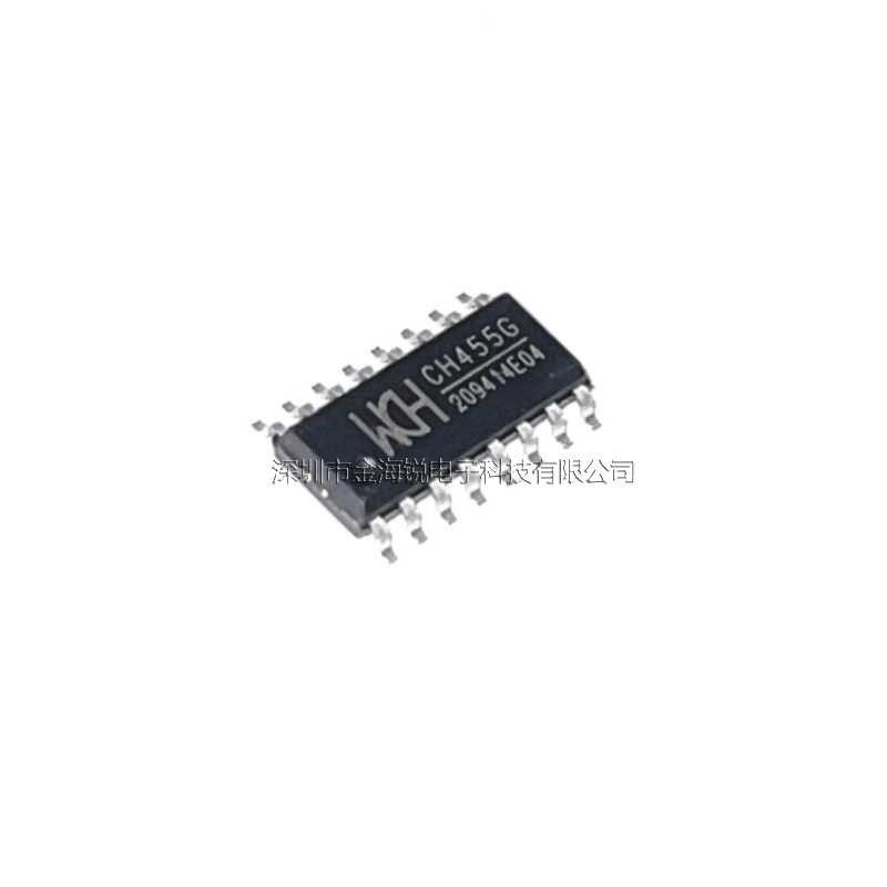 CH455G SMT SOP-16 WCH/Qinheng Digital Tube Driver and Keyboard Control ...