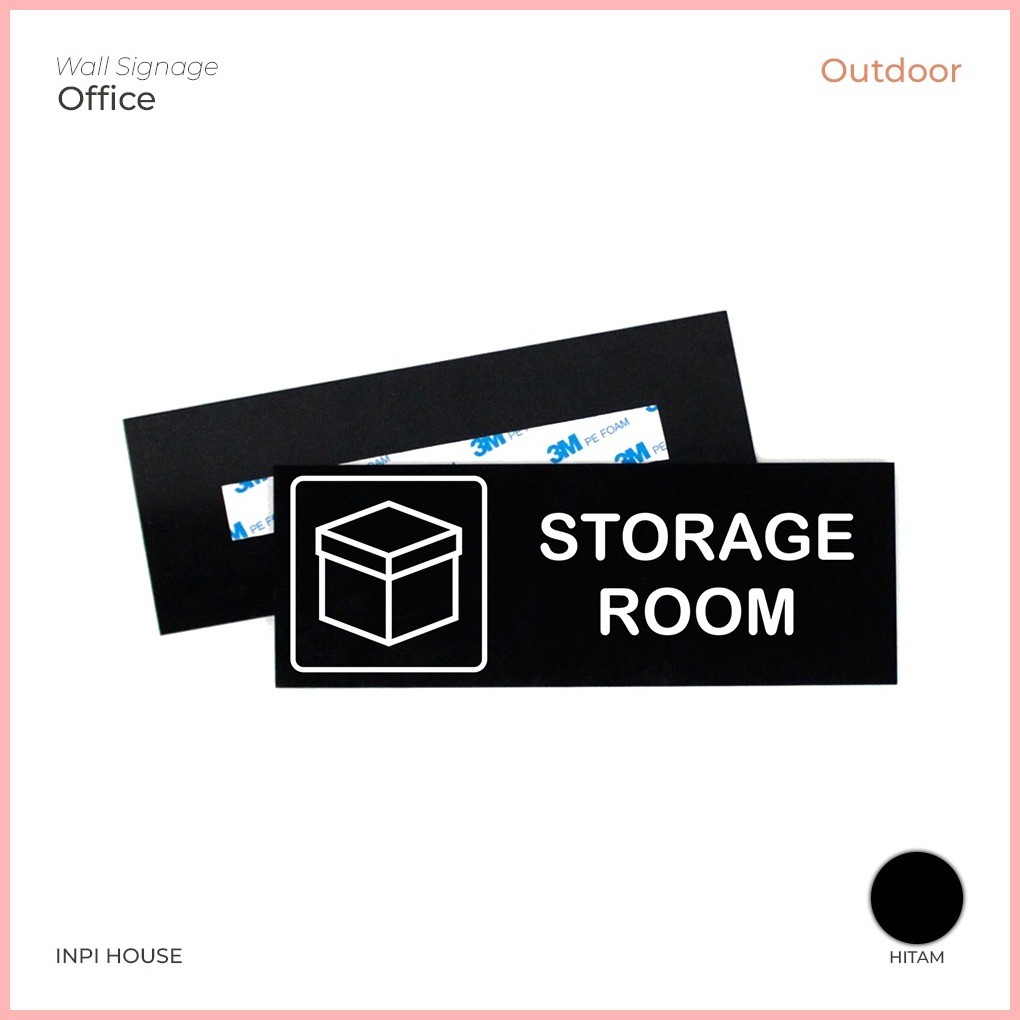 Storage room signage - Acrylic board - storage logo - sign board § ∇ ...