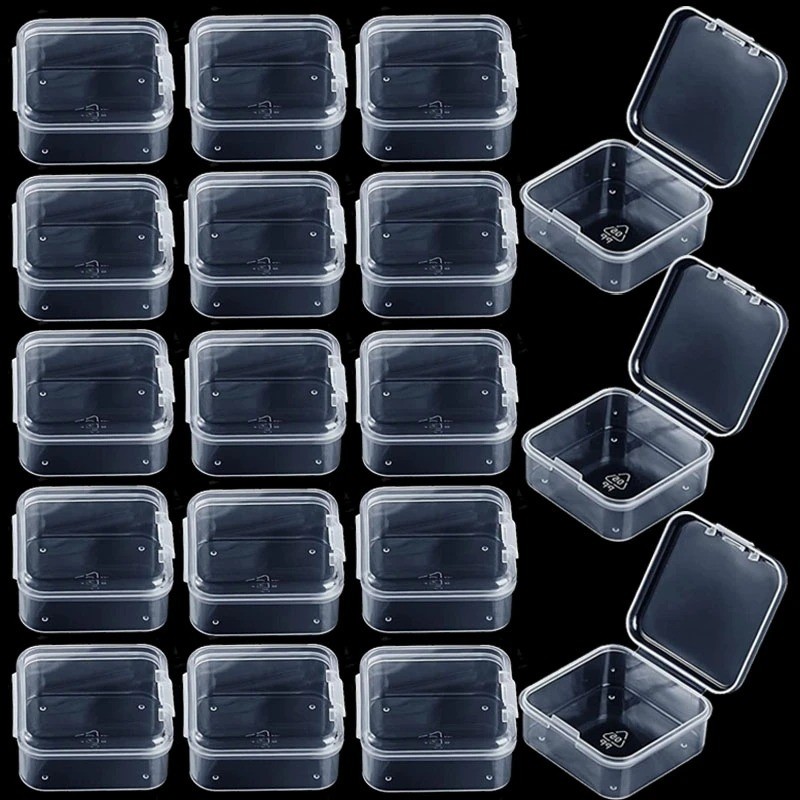 6PCS Clear Clamshell Pack Pins - Jewelry Earplug Organizer - Office ...