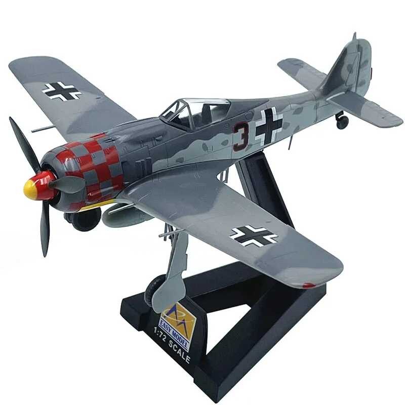 Diecast 2 01 1:72 Scale 36403 - Fw190 A-6 Fighter Original Finished ...