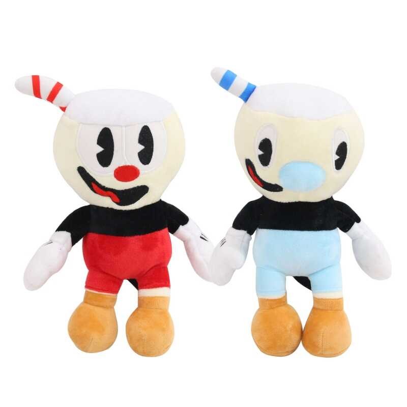 78 25Cm Adventure Head Cuphead Mugman Devil Legend Chalice Two Tones ...