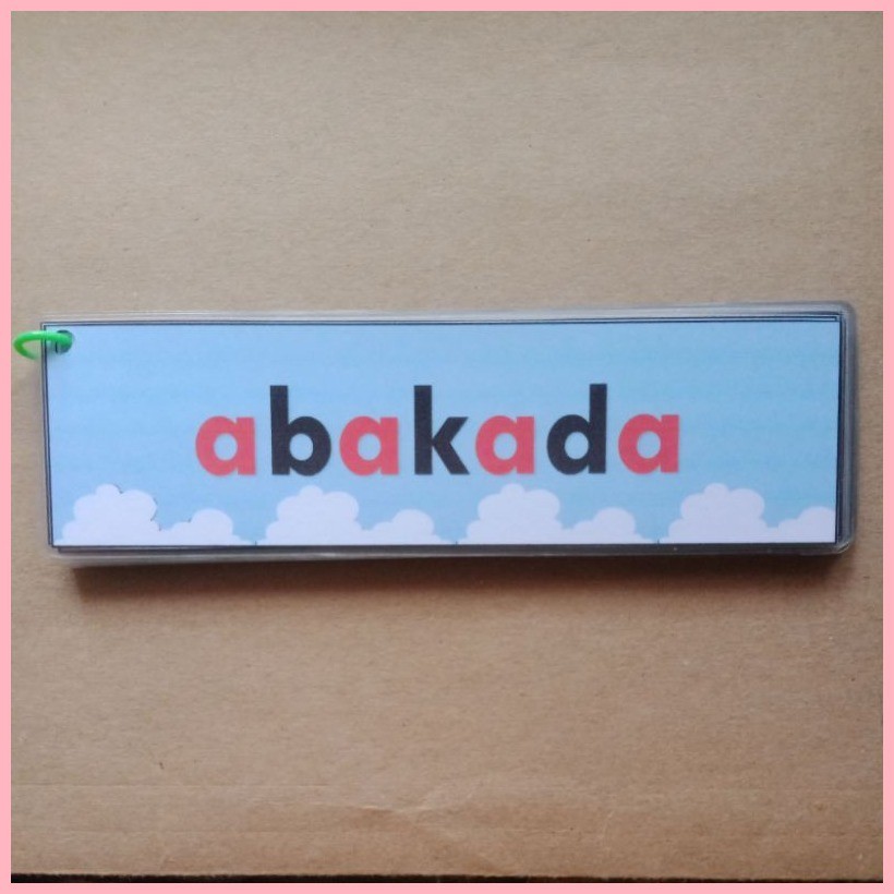 ☎ ABAKADA Laminated Cards for Kids Tagalog Reading Materials | Shopee ...