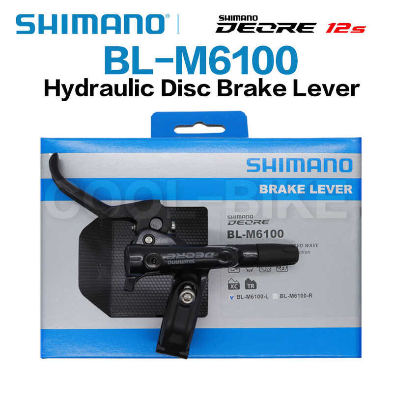Shimano Deore BL-M6100 Front Hydraulic Brake Lever with Resin Pads