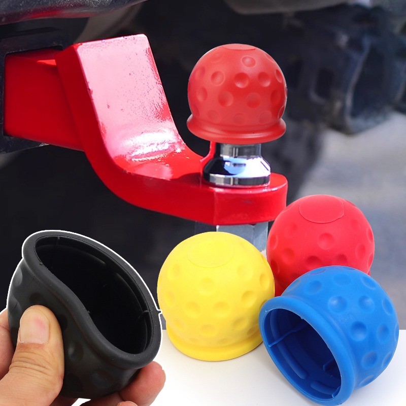 55mm Tow Ball Cover Protector - Anti-Rust & Weatherproof - Snap-On Fit ...