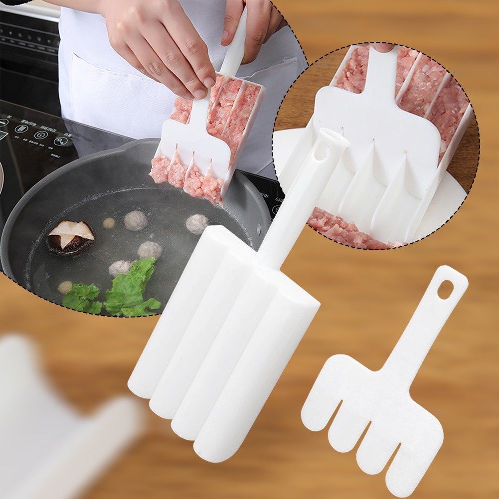 Plastic Meatball Maker Set Fried Fish Beaf Meat Making Balls For Mold 