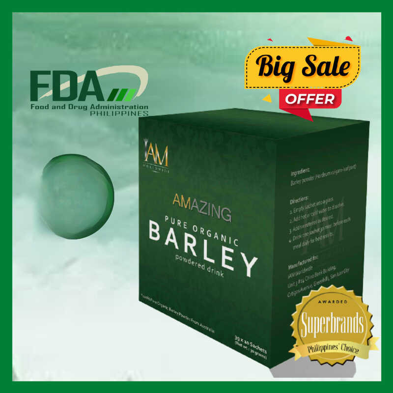 ( Quality Harvest ) 1 BOX I AM Amazing Pure Organic Barley BEST SELLER ...