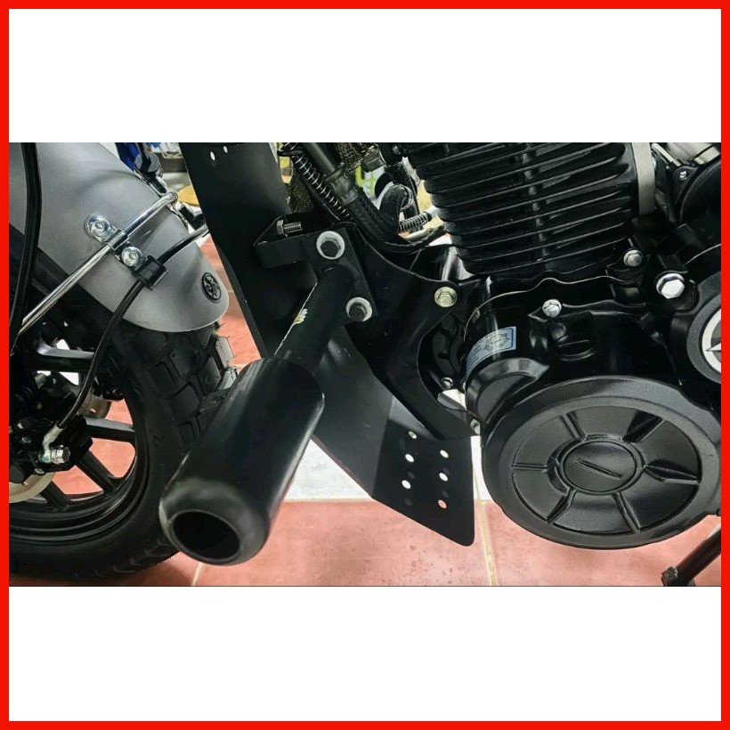๑ ♈ SLIDER FOR RUSI CLASSIC 250cc CARB / Fi HEAVY DUTY with LED BRACKET ...