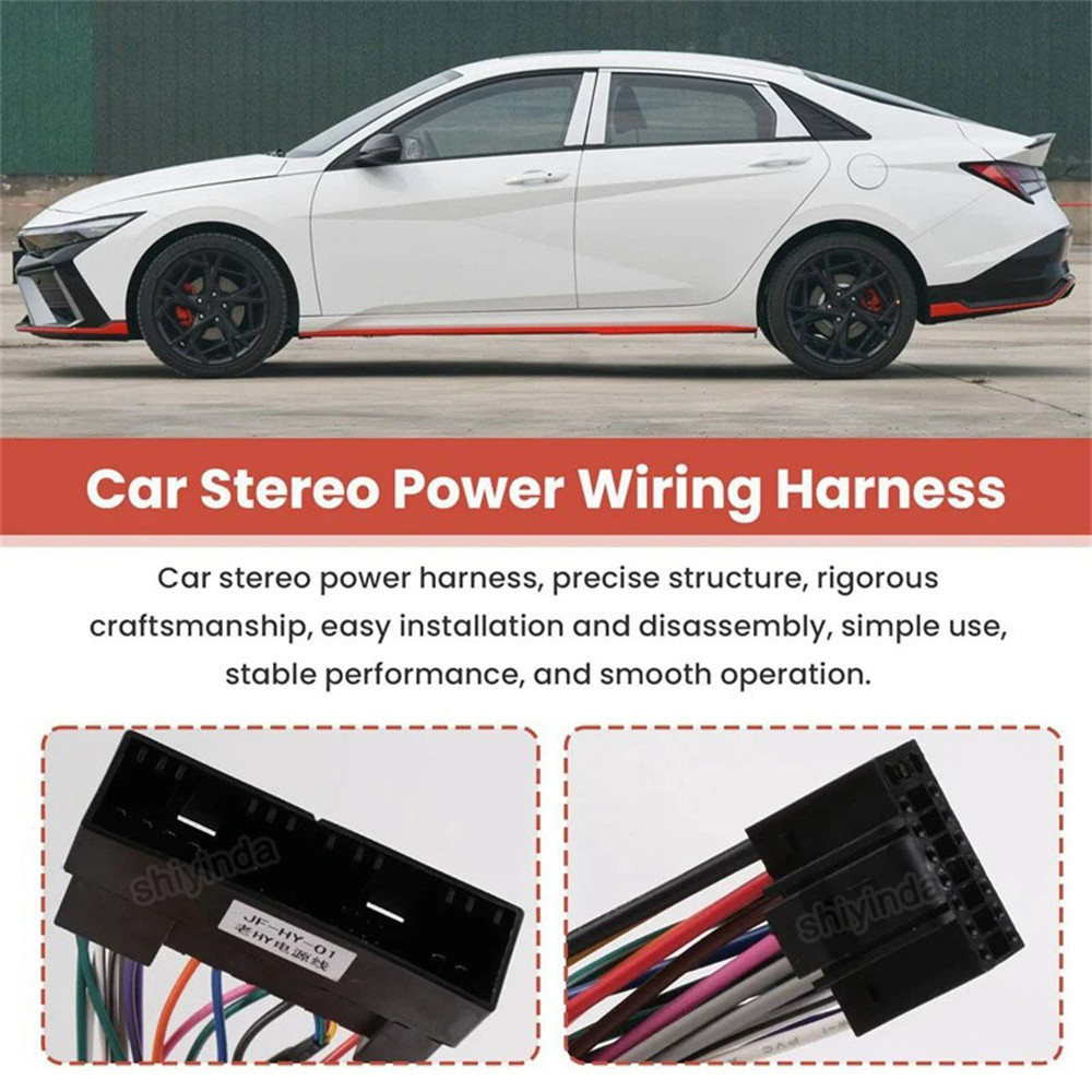 Car Stereo Harness Adapter For Hyundaikia Car Android Unit Wiring 