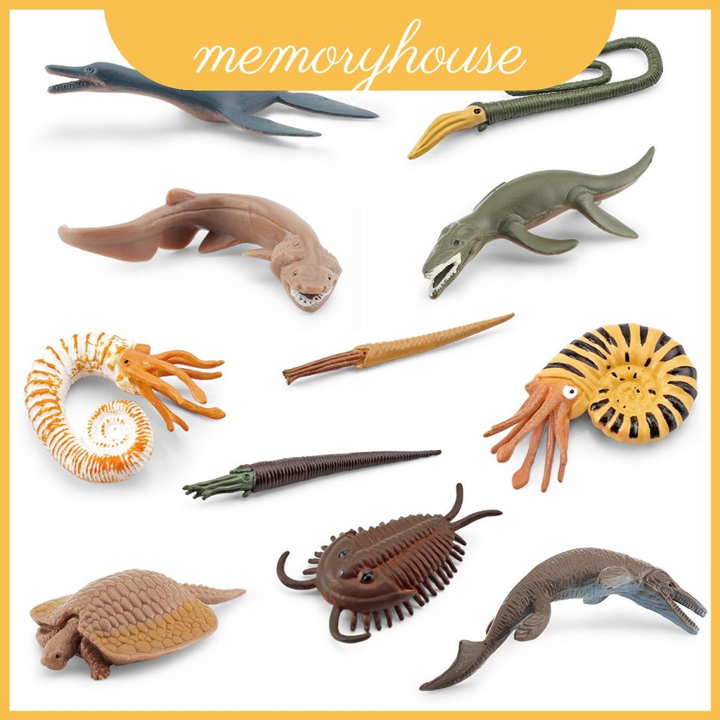 Ancient Authentic Ocean Life Models Featuring Dunkleosteus And ...