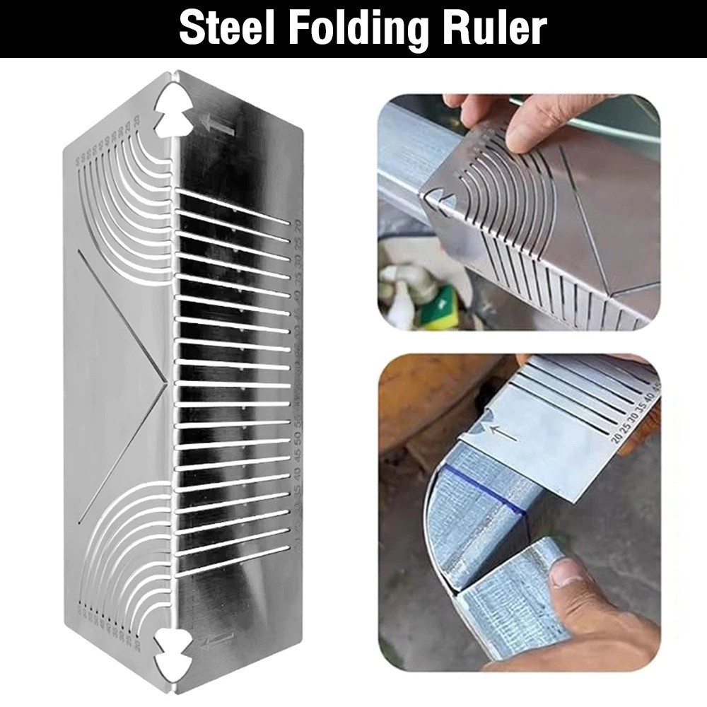 Multi-Drawing Ruler for Square Tube Rounded Corners and Angles 20-65mm ...