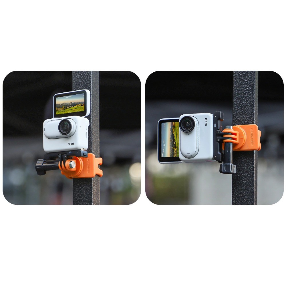 Action Camera Adjustable Silicone Mount Mini Flexible Bracket For Gopro ...