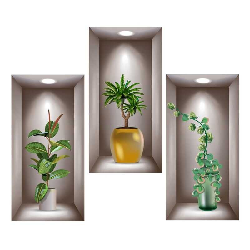 Wall 3D Sticker Improve Your Interior with Striking Designs ...