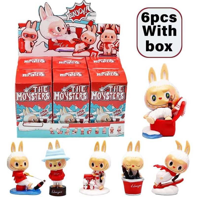 New Genuine The Monsters Canvas Series Blind Box Labubu Toy Figurines ...