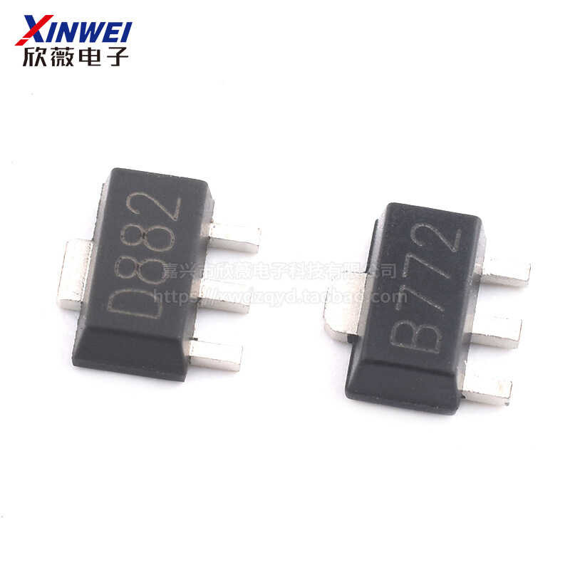 Direct Entry / SMT NEC B 772 / D 882 Transistor 2 SD 882 To- 126 Audio ...