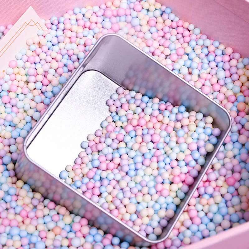 arone 30g color Foam Balls er filing Polystyrene bead DIY toy cand box ...