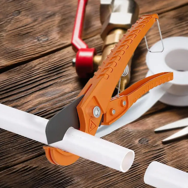 Ratcheting PVC Pipe Cutter Tool Plastic Pipe Cutter PEX Pipe Cutter PVC ...