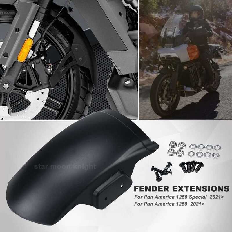 A Motorcycle Front Fender Extender Mudguard Splash Guard For Pan ...