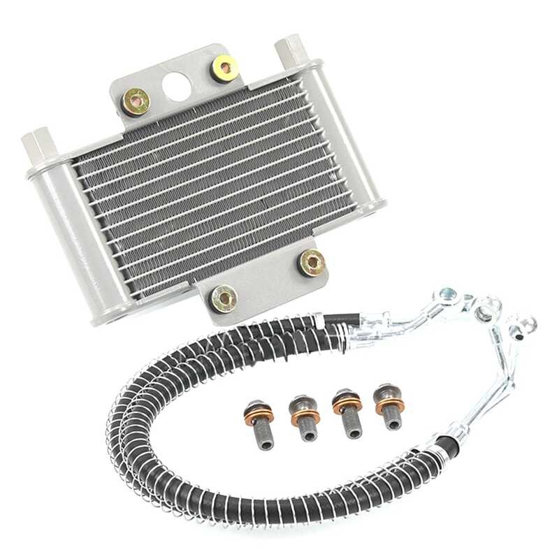 Motorcycle 7 E Radiator Engine Motocross Oil Cooler Dirt Pit Bike For ...