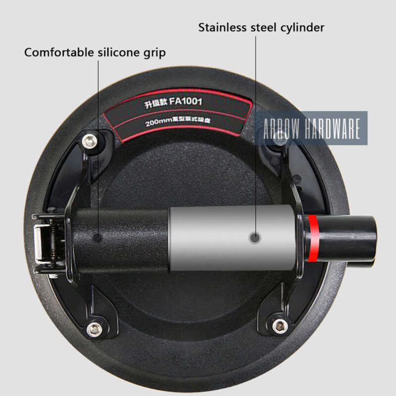 LY 8 Inch Granite Glass Tile Suction Cup Vacuum Heavy Duty 220Kg ...