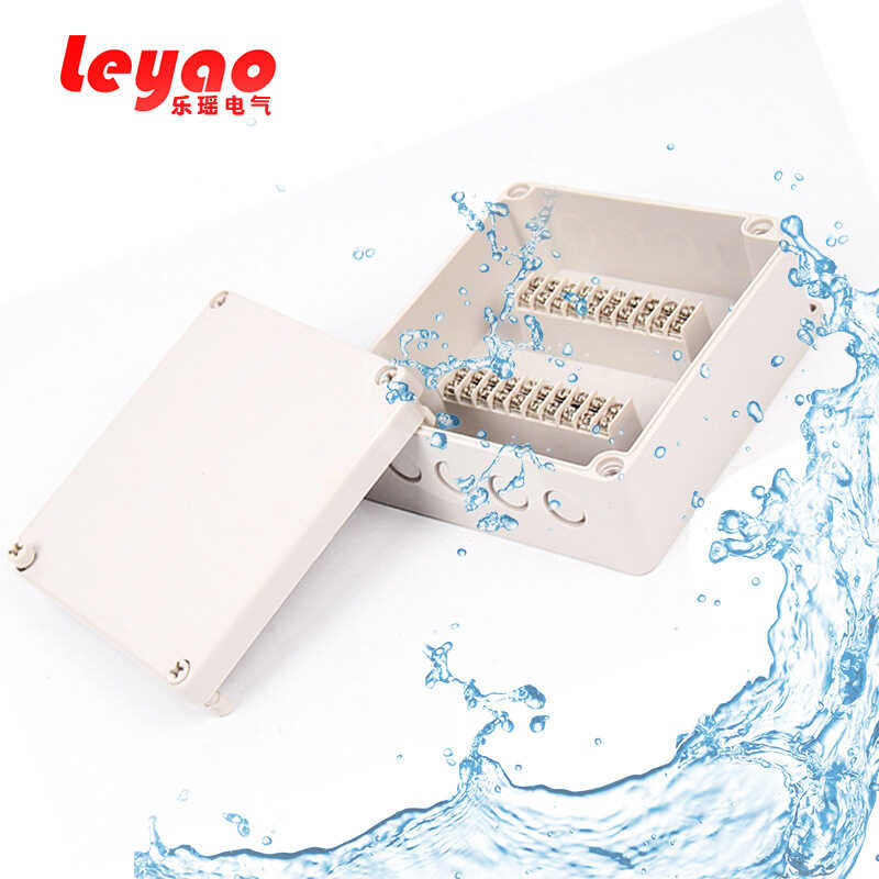 20 bit built-in copper terminal box, plastic waterproof junction box ...