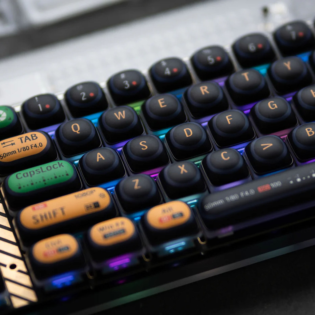 Camera Keycap MOG Profile 125 Keys PBT Wooting EZ63 Mad68 Aula F75 ...