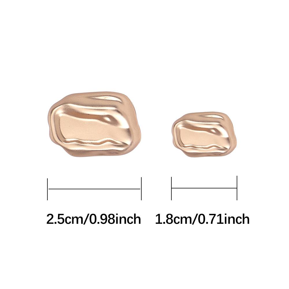 10pcs 1.8/2.5cm Concave Metal Buttons for Dresses Coats Suits, Unique ...