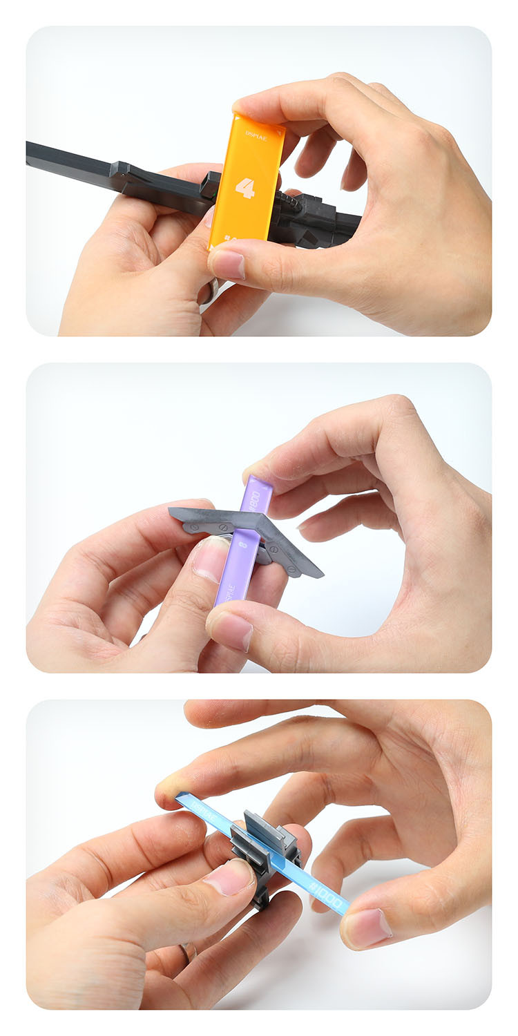 MOOKEENONE Model Sanding Sponge Set – Flexible Sponges For Gundam & Military Models