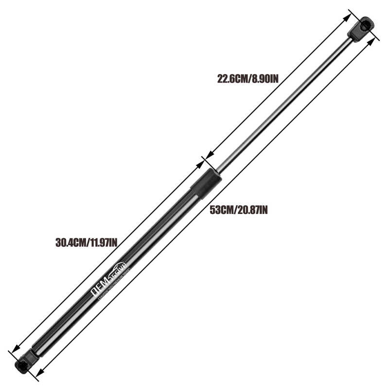 thumbnail image 2 of D2P Tailgate Gas Struts For Audi A3 Sportback 8PA – 2x Boot Lift Supports, 10-Year Warranty 2 of 5
