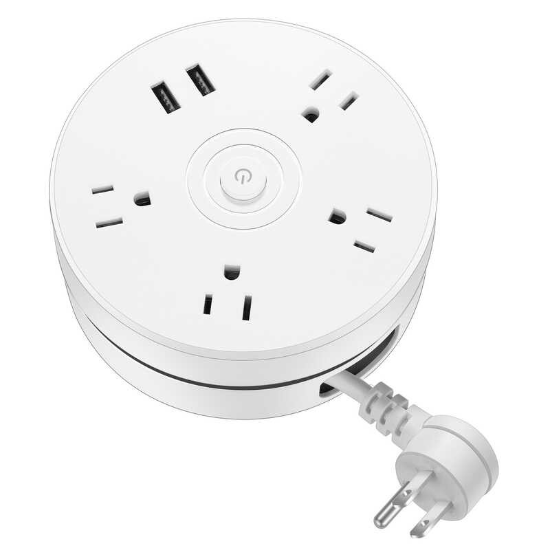 4-position American standard household plug socket, USB desktop plug ...