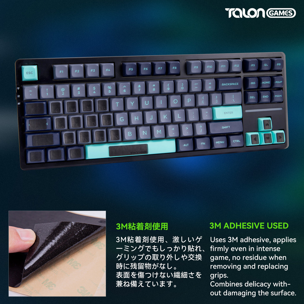 TALONGAMES Anti Slip tape Pre-cut Universal DIY SUPERGRIP High ...