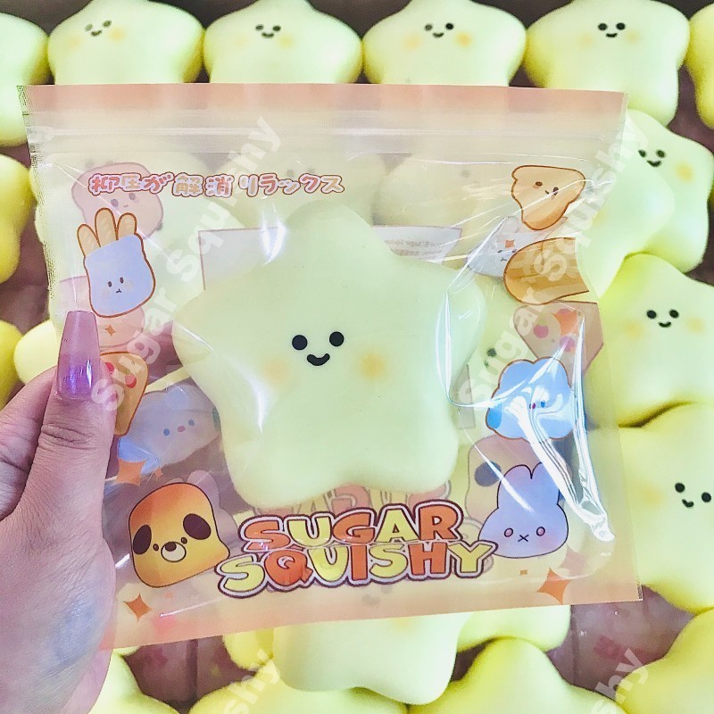 Sugar Squishy Smiling Star Slow Rising Squishy | Shopee Philippines