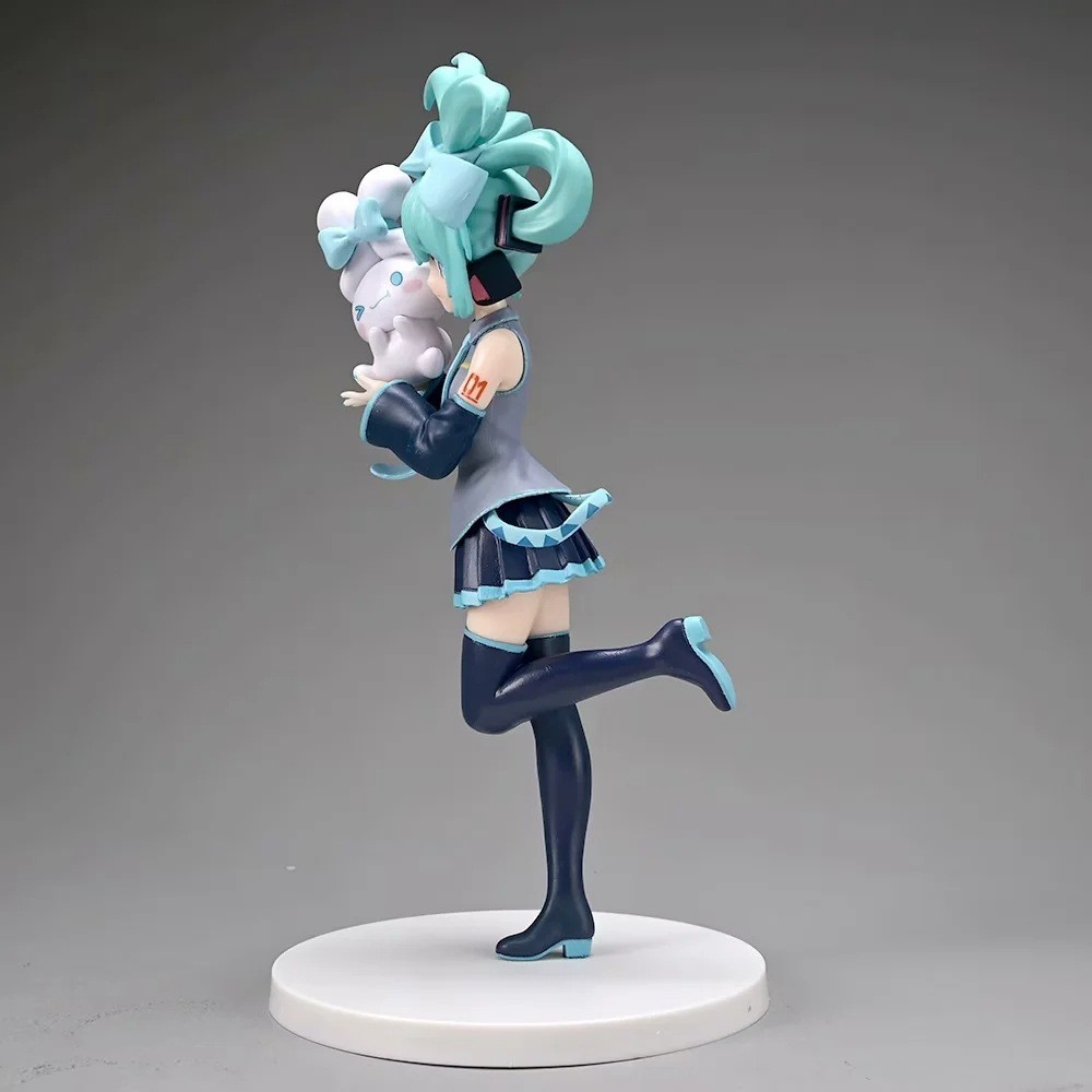 Anime Merchandise - Hatsune Miku, White Rabbit, Big Eared Dog, Standing ...