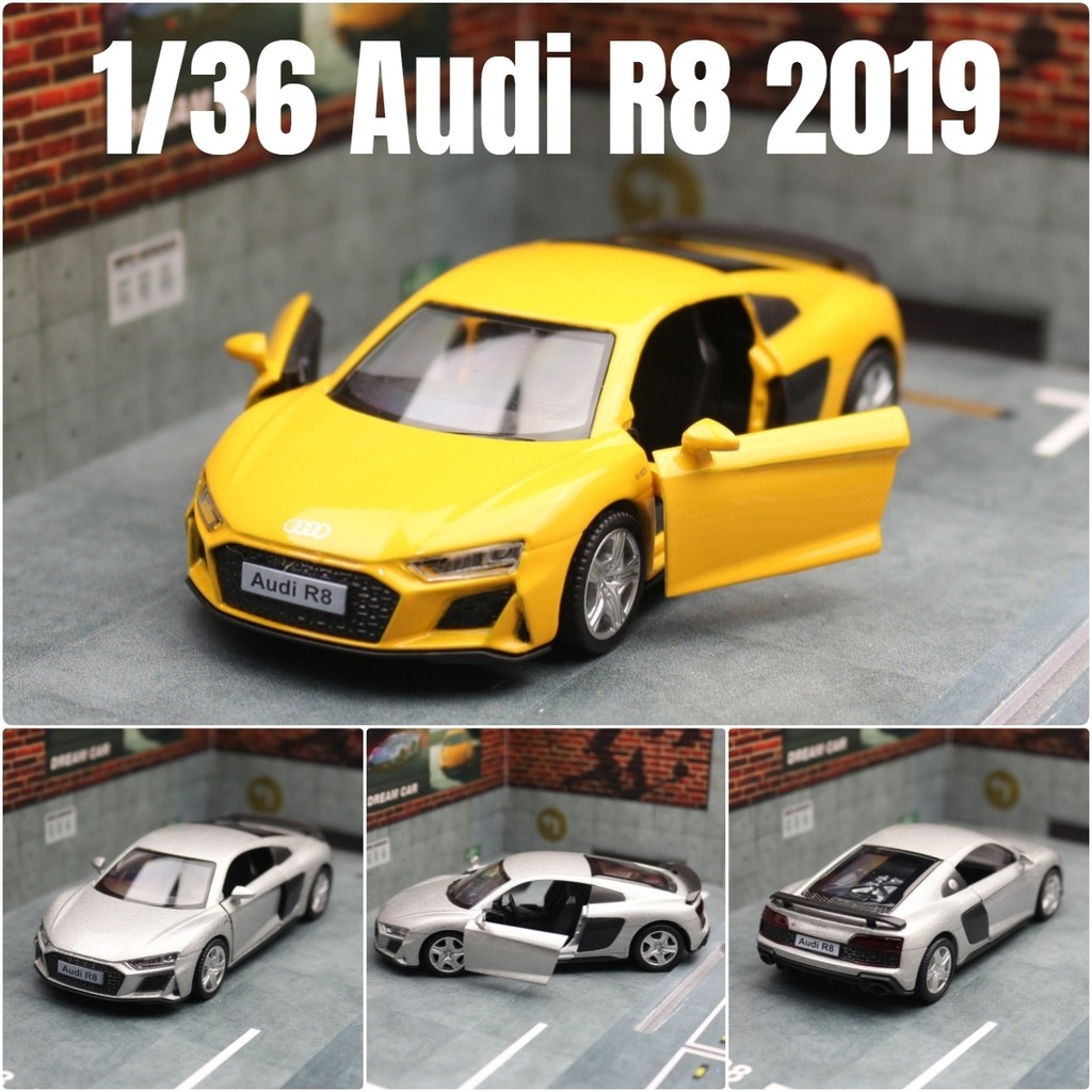 1/36 Audi R8 Coupe GT Spyder Model RMZ City 3'' Diecast Super Sport ...