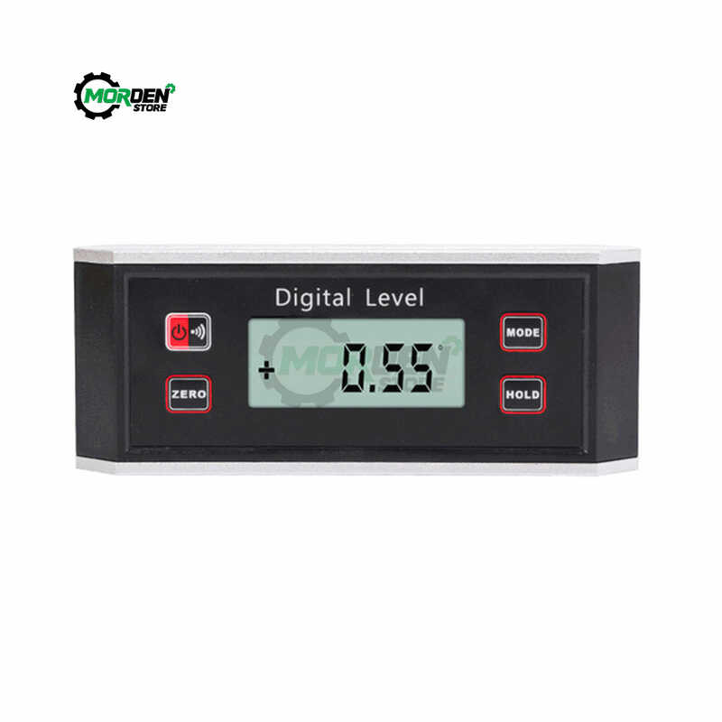 Magnetic LCD Digital Protractor Incometer Level Waterproongle Angle ...