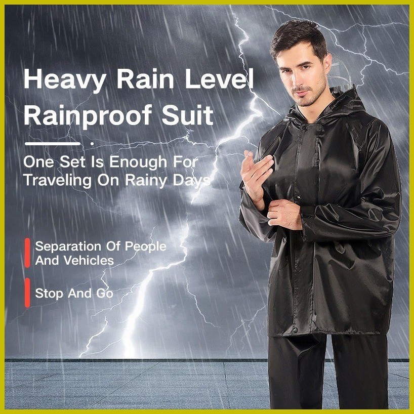Thermique complète Colmic RAINPROOF SUIT S-21TG S Veste + salopettes imperméable - Pescamania