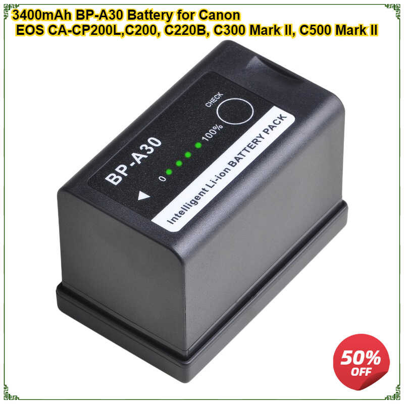 Canon BP-A60 バッテリー Canon BP-A60 Battery by Wasabi Power