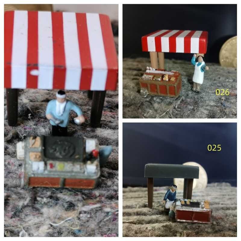 COD/Shelving snack stall TOMYTEC house building model sand table micro ...