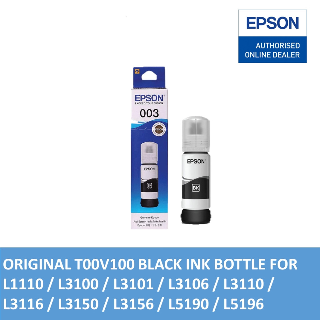 100% Original Dye Epson 003 ink Filling ink L3210 L1110 L3110 L3120 ...
