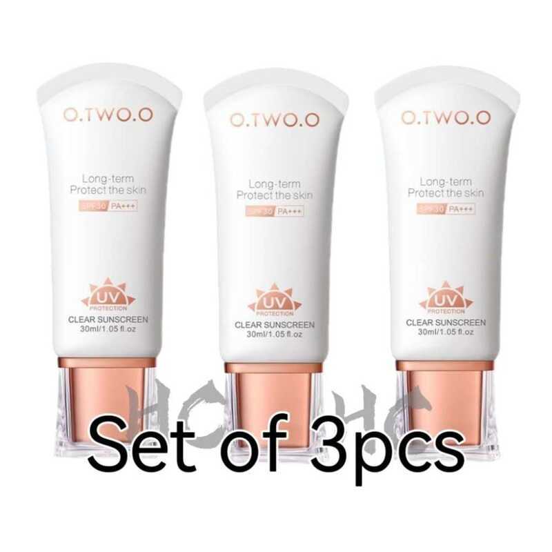 【Set Of 3Pcs】Otwoo Sunscreen Spf30 Refreshing Oil-Free Formula UV Sun ...