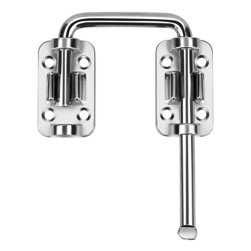 90 Degree Rotation No-Drilling Door Lock With Latch For Barn Sliding ...