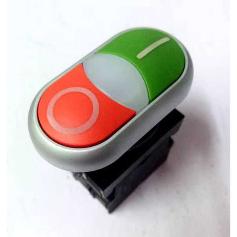 Eaton Position Double Head Push Button Switch Moeller ETN M22-DDL-GR ...