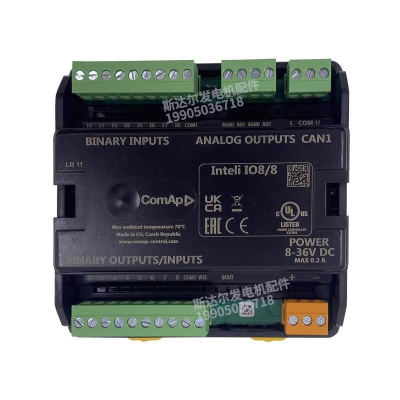Inteli Io8/8 Kemei Controller Diesel Generator Set Input/Output Analog ...