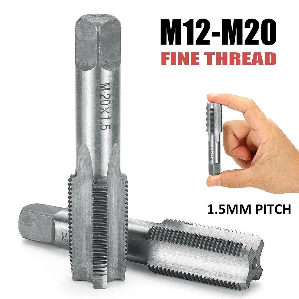 M12-M20 Hand Tap Square Handle Straight Groove Thread Tapping Thread ...