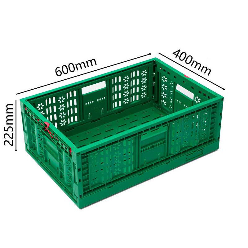 Heavy Duty Collapsible Plastic Crates for Fruits and Vegetables Farm ...