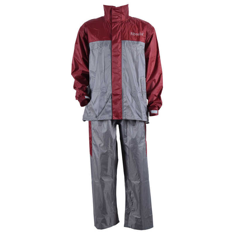 Fibrella Smock Raincoat Smc007 Storm Rider (Red) | Shopee Philippines