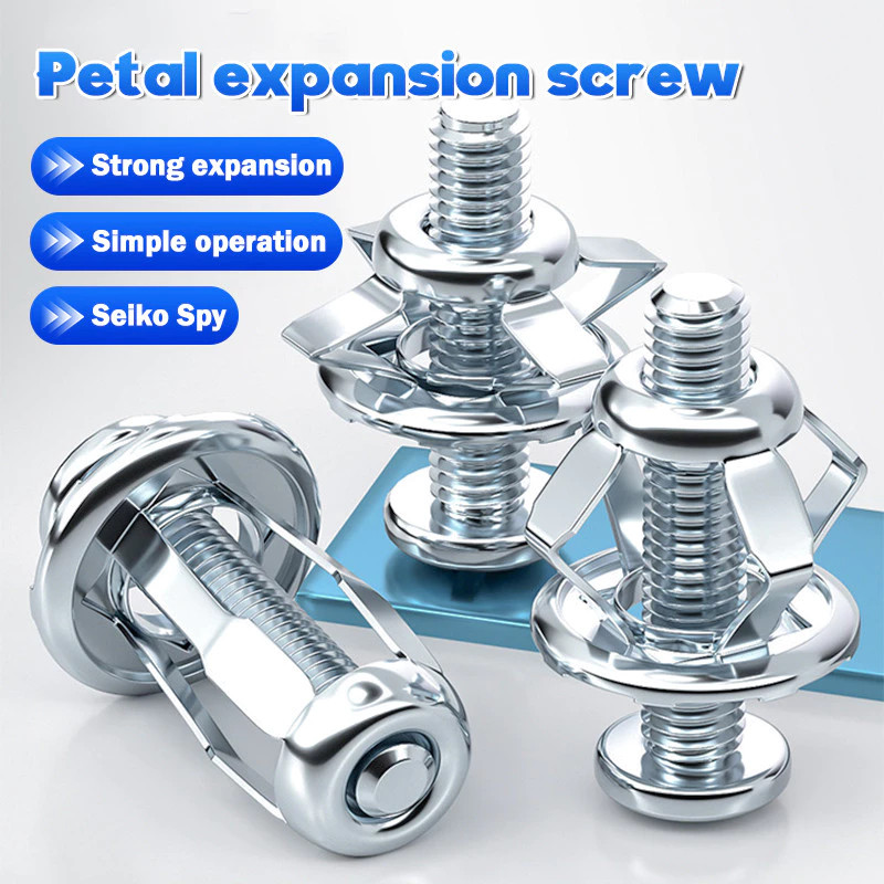 Car License Fixed Screw Metal Rivet Nut 5PCS 10PCS M4 M5 M6 Iron Skin ...