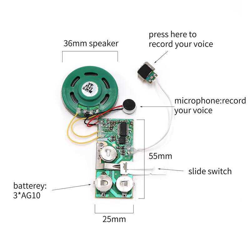 High Sound Quality Easy To Record DIY Sound Card Sound Module 120 ...