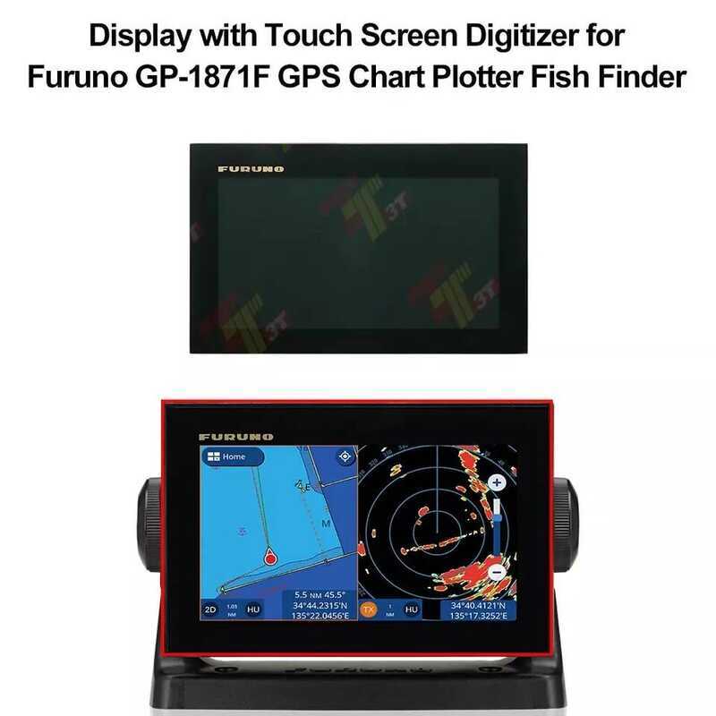Display With Touch Screen For Furuno Gp-1871F GPS Chart Plotter Fish ...