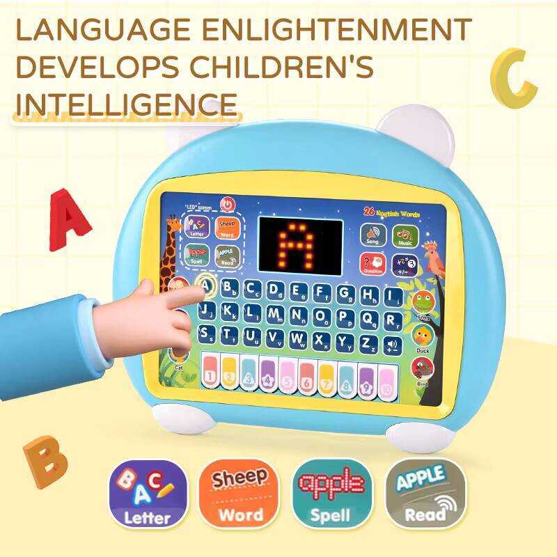 Children's English Learning Machine Piano Learning Spelling Alphabet ...