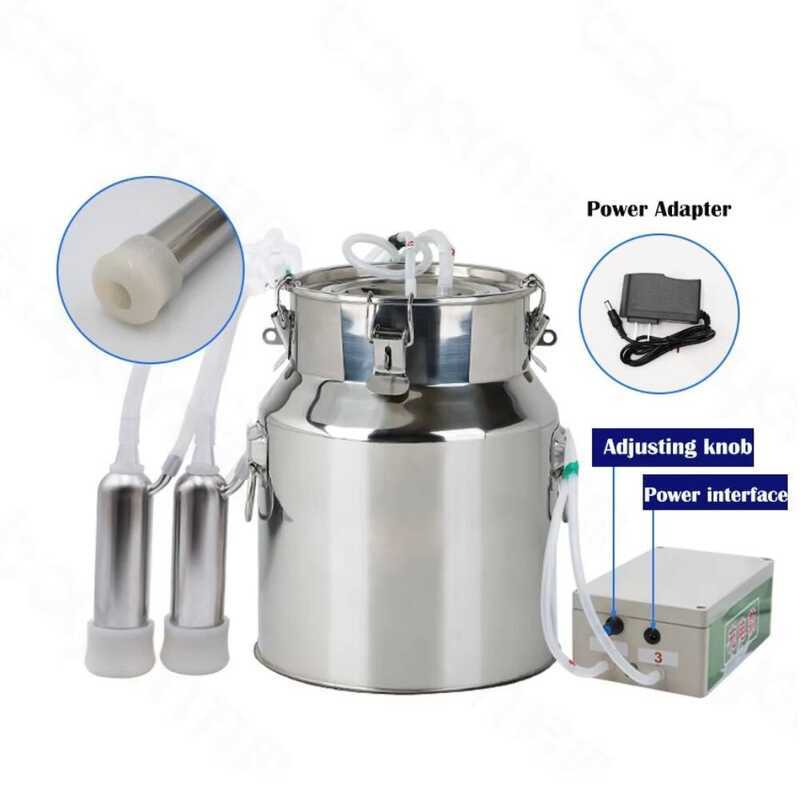 3L 5L 10L Vacuum Type Automatic Goat Milk Pulsation Portable Electric ...
